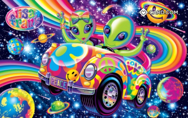 Lisa Frank Aliens