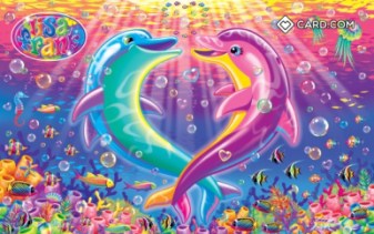 Lisa Frank dolphins